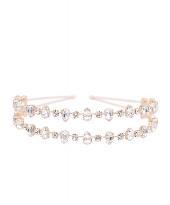 Fashion Rhinestone Headband HN810004 GOLD